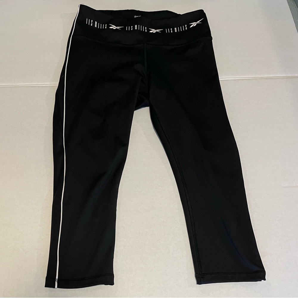 Reebok Les Mills WOMENS Cropped Leggings Black